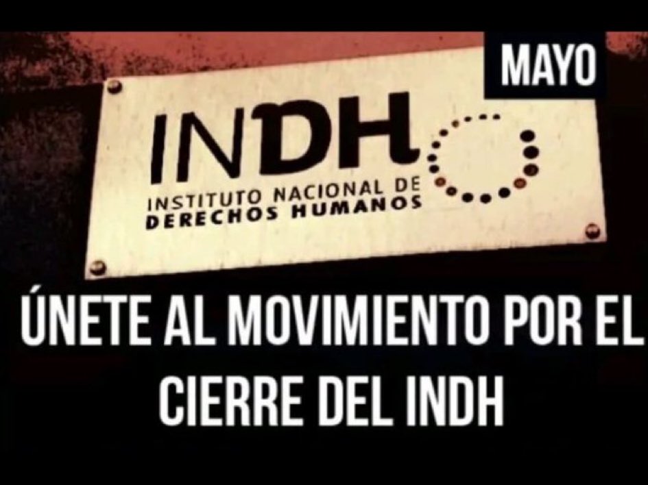 RT AMIGOS 👇👇👇
#CerrarINDH