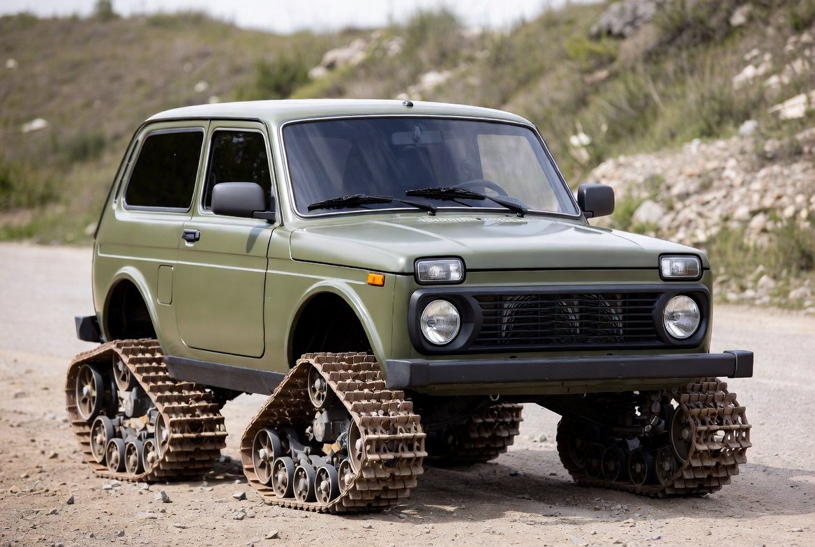 По снегу,по бездорожью - самое то,что надо.