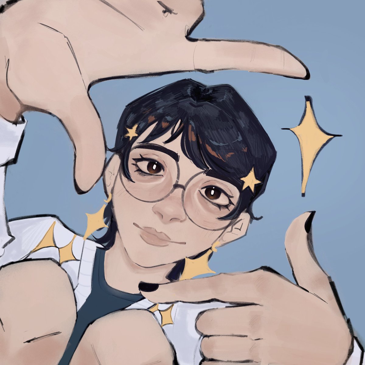 Canellynha's tweet photo. Outro estudo de pintura que não deu muito certo ksksks 

#art #myart #myoc #Design https://t.co/dPZuC0dbYY