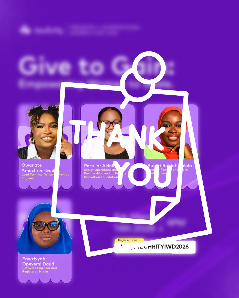 Techrity tweet media