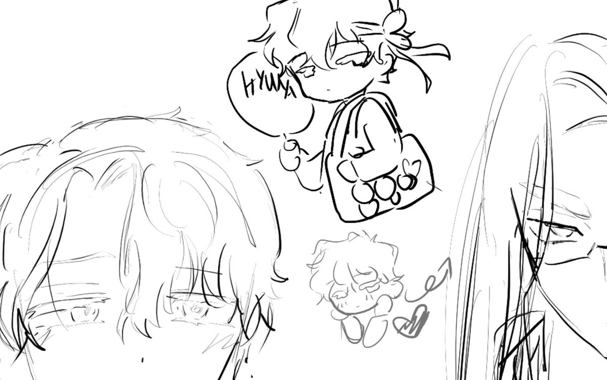 エラー 👽 🆕Luhyu comic in progress tweet media