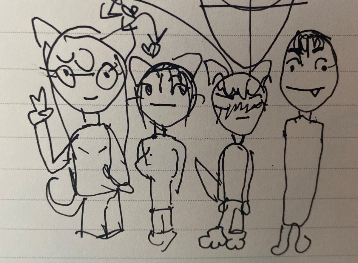 suaeatingjelly's tweet photo. IM GIGGLING I WAS GOING THROUGH MY OLD SKETCHBOOK AND I FOUND MY FIRST EVER ALIEN STAGE DOODLE https://t.co/q1mRzFb9ra