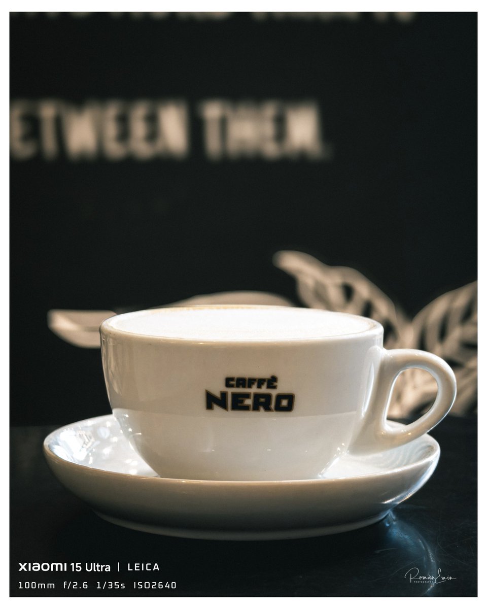 roman_emin's tweet photo. Waiting time, nothing beats a good cappuccino, and the perfect place is Nero Coffee in Festival City Mall. Playing with the Xiaomi 15 Ultra in low light.

#NeroCoffee #Xiaomi15Ultra #Coffee #Dubai #UAE https://t.co/JoMKRMJC7h