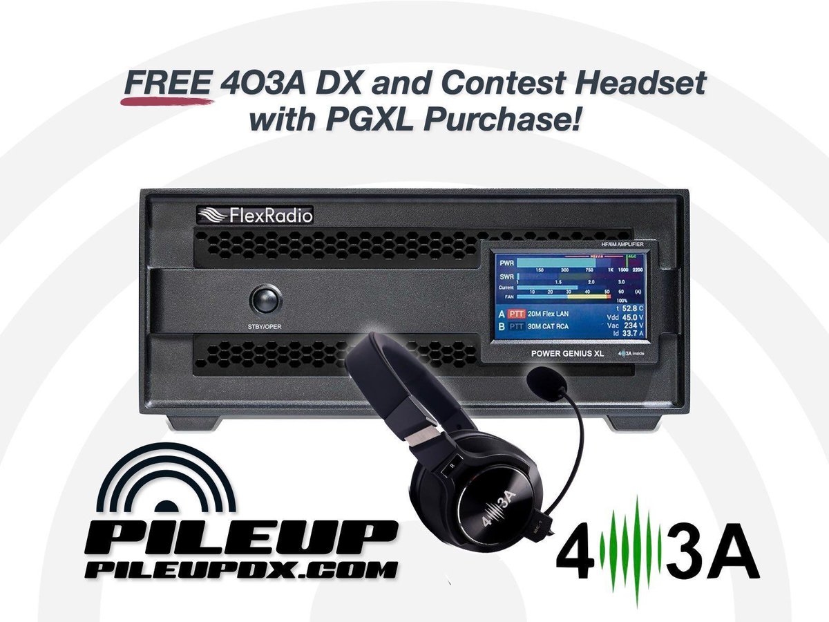 pileupdx's tweet photo. Need clean legal-limit power for DX pileups and contest weekends?
The #4O3A Power Genius XL delivers up to 2 kW, seamless integration with #FlexRadio, and true SO2R—broadcast-quality performance when it matters!
https://t.co/dsIVGIGj9O
#HamRadio #SDR #DX #SO2R #HF #RadioSport https://t.co/RlECdLwckx