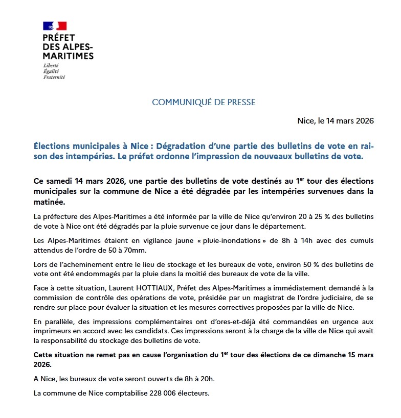 Préfet des Alpes-Maritimes🇫🇷 tweet media