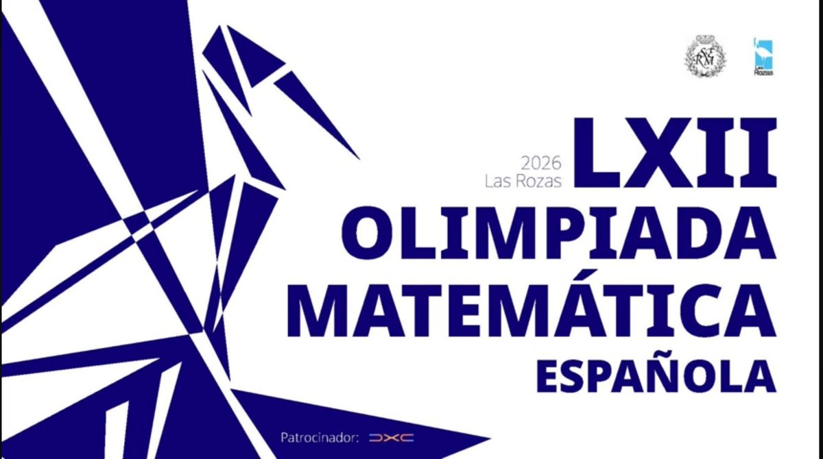 Olimpiada Matemática Española tweet media