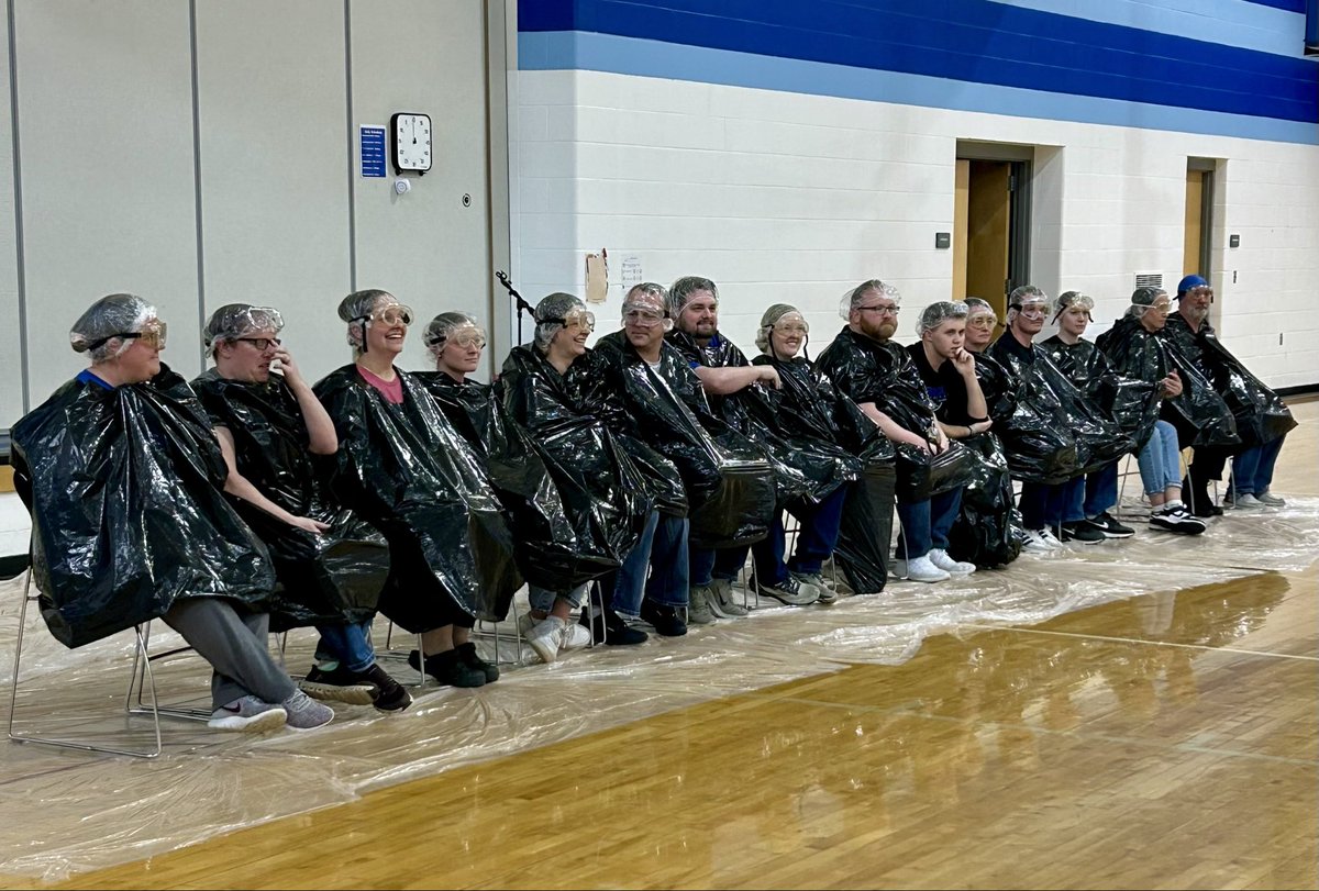 3_5DefianceElem's tweet photo. Our Student Council had their “Pie in the Face” fundraiser assembly yesterday in honor of Pi Day today. It was a lot of fun! 🤣 Thank you to Mr. Morton for being our MC! https://t.co/gyPSZo9OCv