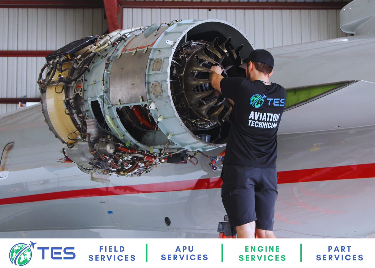 TESService's tweet photo. Trust TES to keep your #HTF7000 engine performing at its best. Our specialized technicians have the expertise...
Check out more on our LinkedIn: https://t.co/ENXwWWLRjZ
#TES #businessaviation #bizjet #avgeek #EngineServices #HTF7000 https://t.co/yUKxnU7gVf