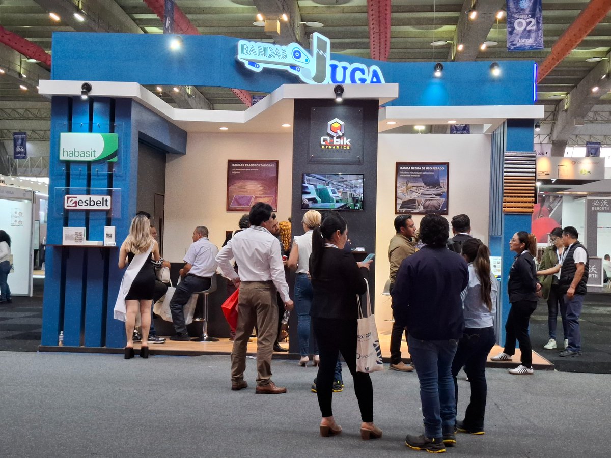 BandasJuga's tweet photo. Gracias por acercarse a nuestro stand en #Exintex2026. 

Fue un placer conectar, presentar nuestro trabajo y escuchar sus inquietudes e ideas. 

Nos entusiasma la posibilidad de seguir en contacto y construir algo aún más grande en el futuro.

#Puebla #Bandasindustriales https://t.co/bDMYm42alO