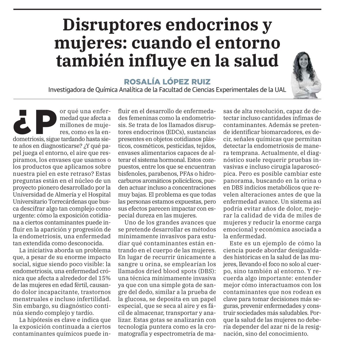 Química Analítica de Contaminantes-UAL tweet media