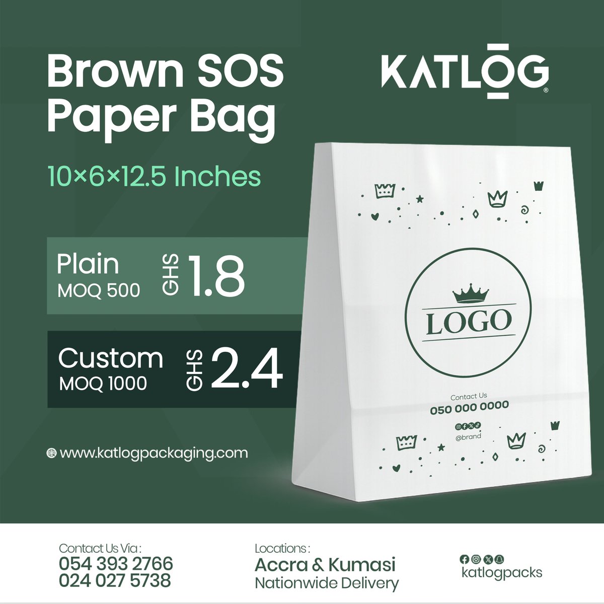 katlogpackaging's tweet photo. We are crafting the packaging that takes your food brand to the next level. Call us today - 024 027 5738 / 0543932766 https://t.co/JrPbJJX0SI
