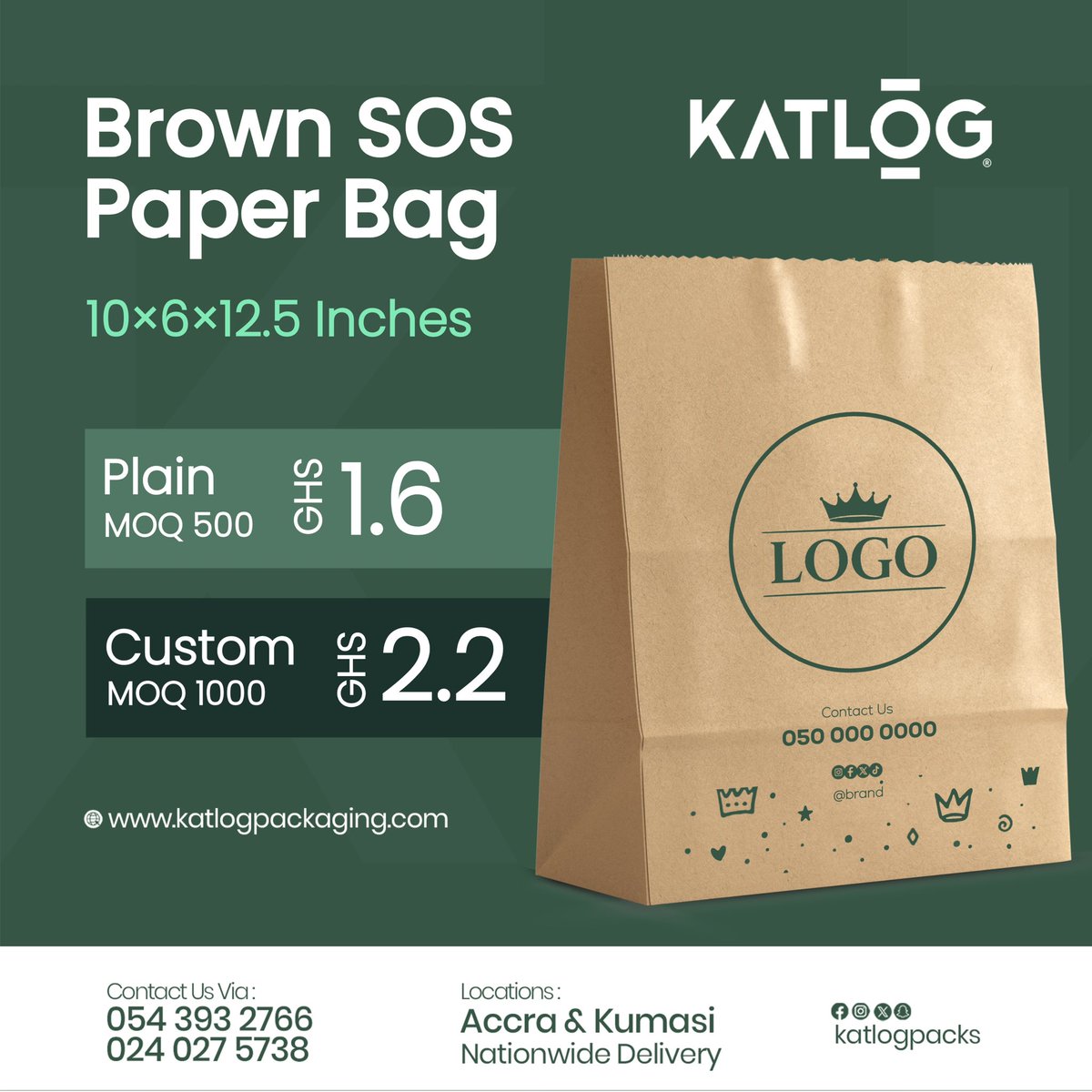 katlogpackaging's tweet photo. We are crafting the packaging that takes your food brand to the next level. Call us today - 024 027 5738 / 0543932766 https://t.co/JrPbJJX0SI