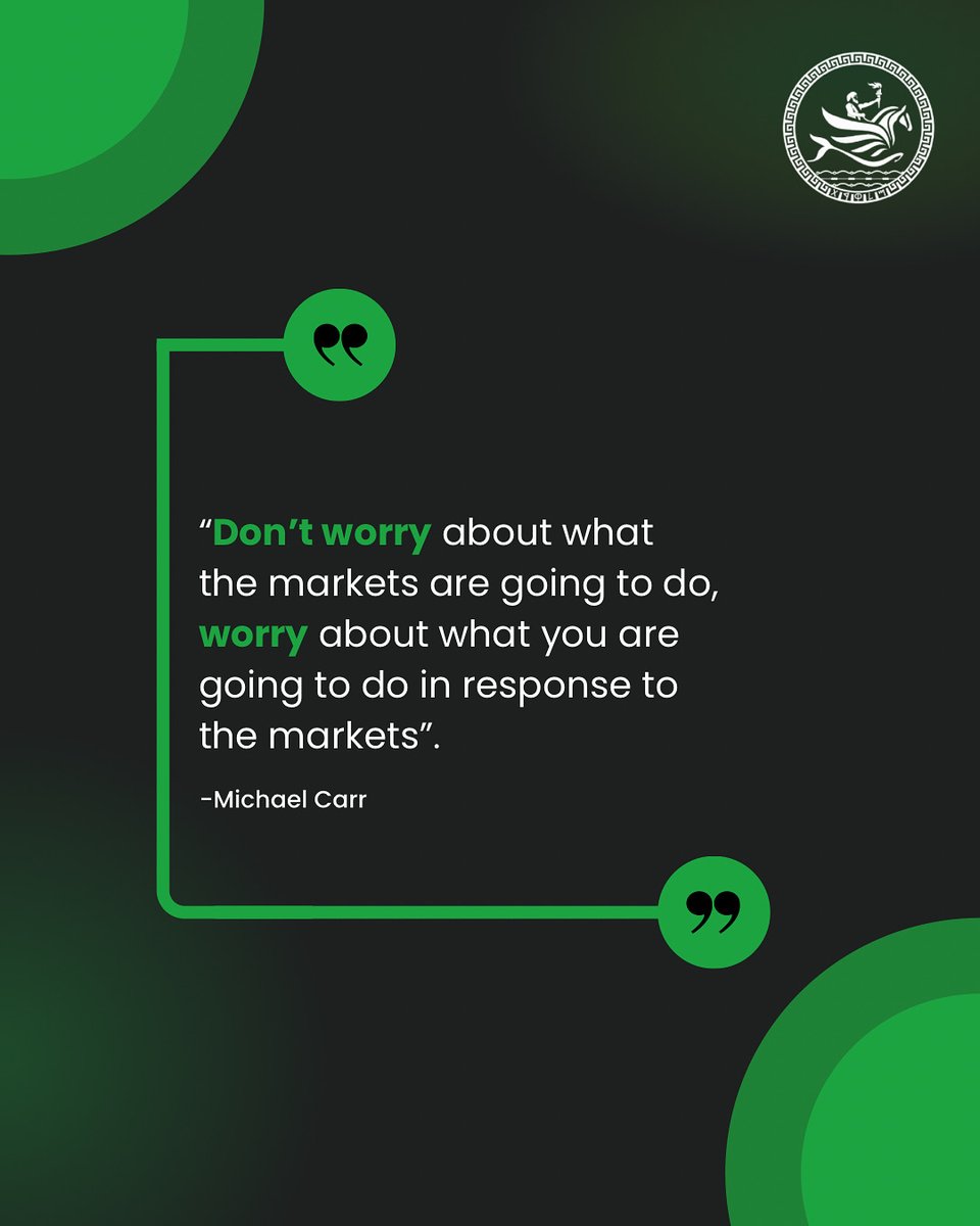 MelkartGroup's tweet photo. Successful trading isn’t about predicting every move it’s about having a clear plan for every scenario.

Markets will always be uncertain. What matters is how you manage risk, react to price, and execute your strategy when conditions change.

Discipline and preparation turn uncertainty into opportunity.

#TradingMindset #MarketDiscipline #RiskManagement #TradingWisdom #Investing #MarketPsychology #Finance #TradingLife