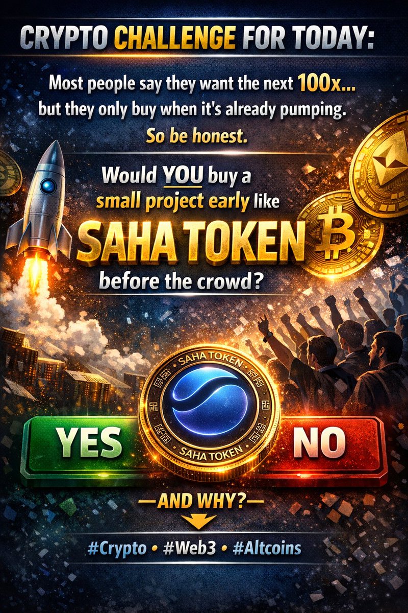 Saha Token tweet media