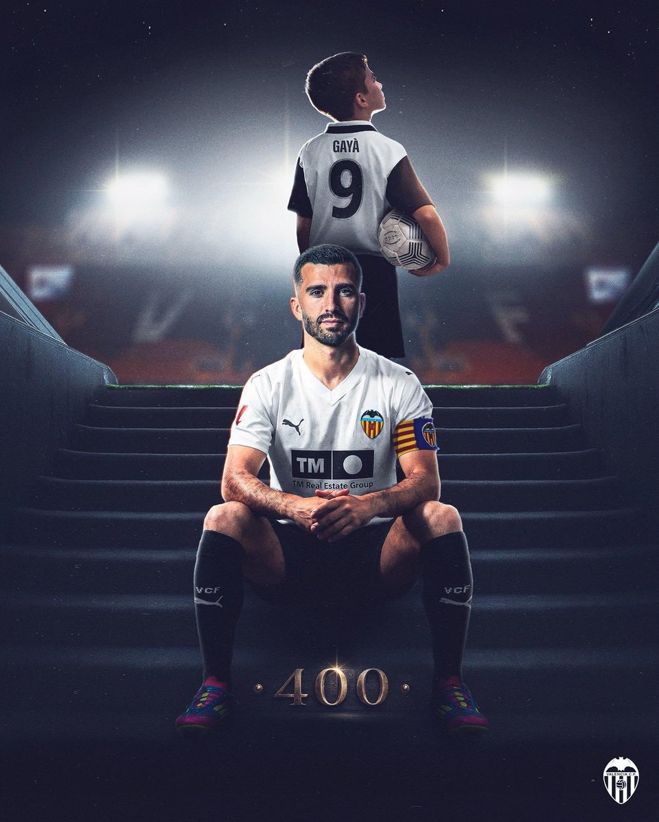 Jose Luis Gaya joins an illustrious list of players to have reached 400 appearances for Valencia. He moves up to 7th on the all time appearance list.

Loyalty❤️