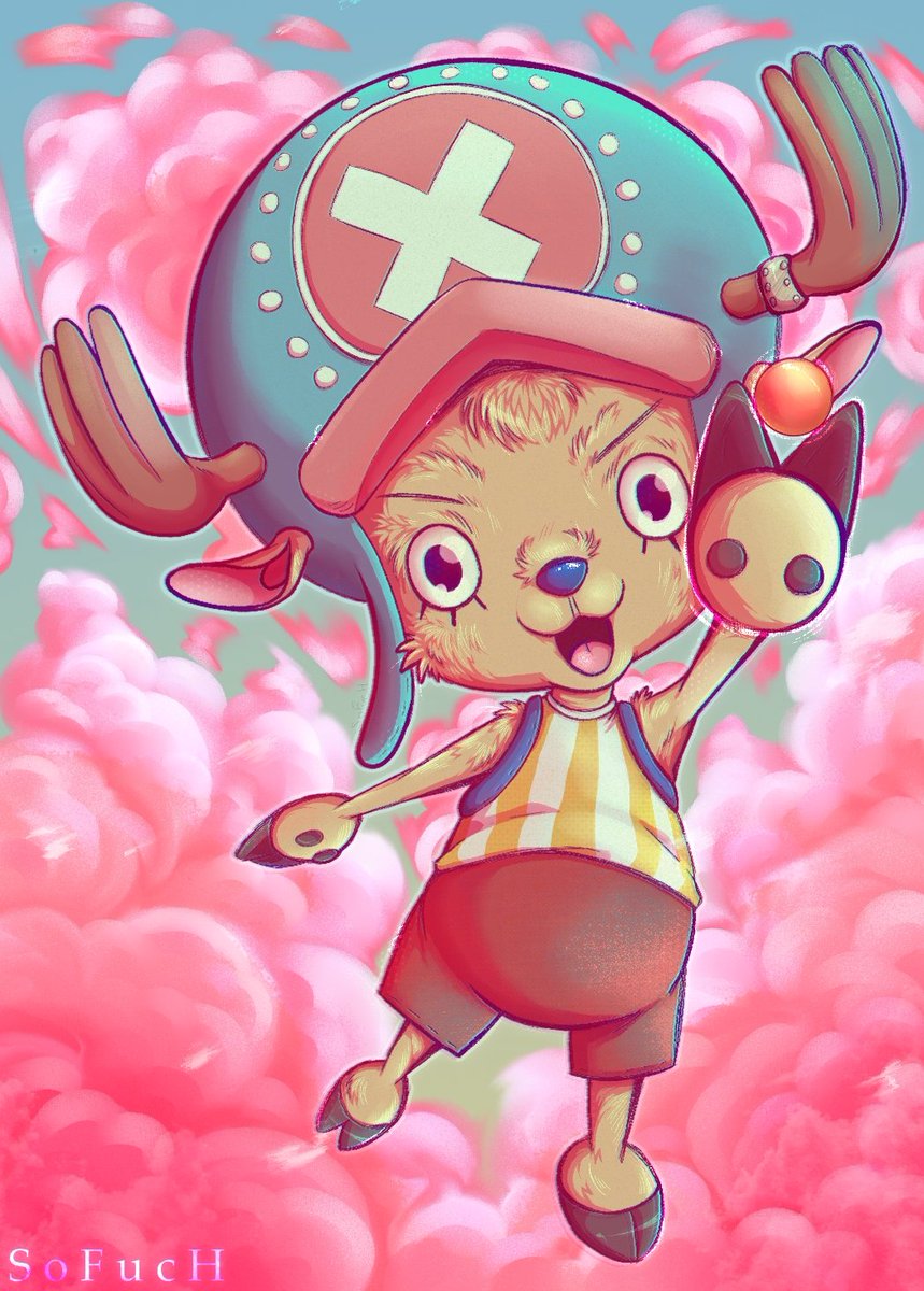 SOFUCHART's tweet photo. My collection card in One Piece Gold zine 🍭🍡🍨
#onepeicefanart #ttchopper #CHOPPERS_ONEPIECE #onepiecegoldzine https://t.co/Enhal4dLLa
