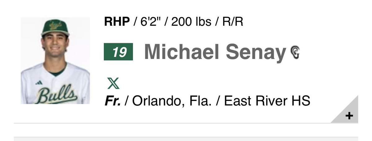 It’s Brewin’ at McEwen (USF⚾️) tweet media