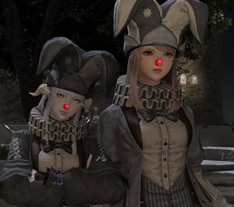 me and my cat and me and my cat 🐈 #FFXIVSelfie