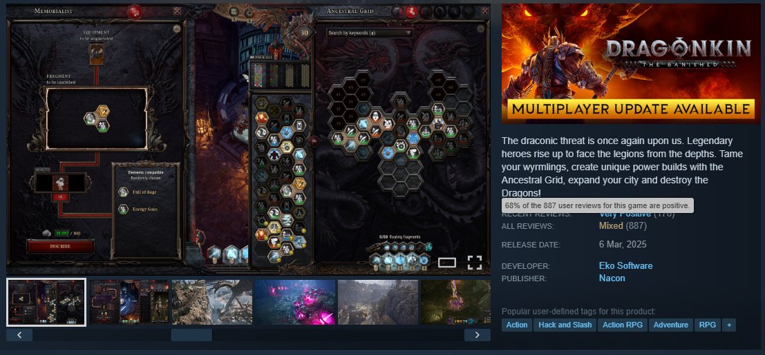 Dragonkin: The Banished tweet media