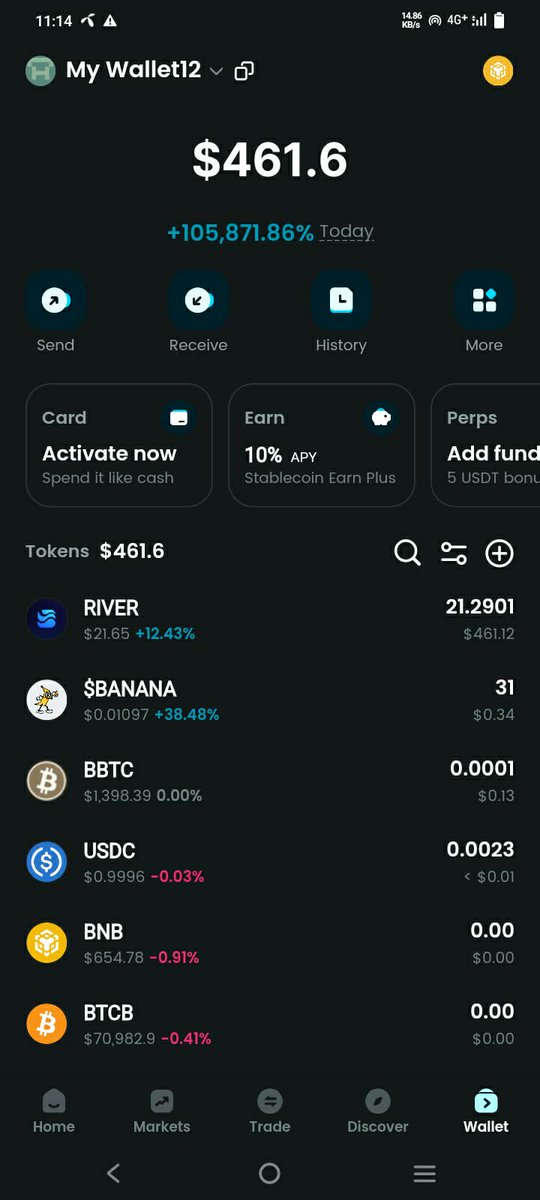 ranjitnewg's tweet photo. Grateful for the payment received through Binance Wallet. ⚡
Smooth, fast, and reliable as always.

Thanks @binancewallet 🤝 @riverdotinc https://t.co/aGzroTHqGh