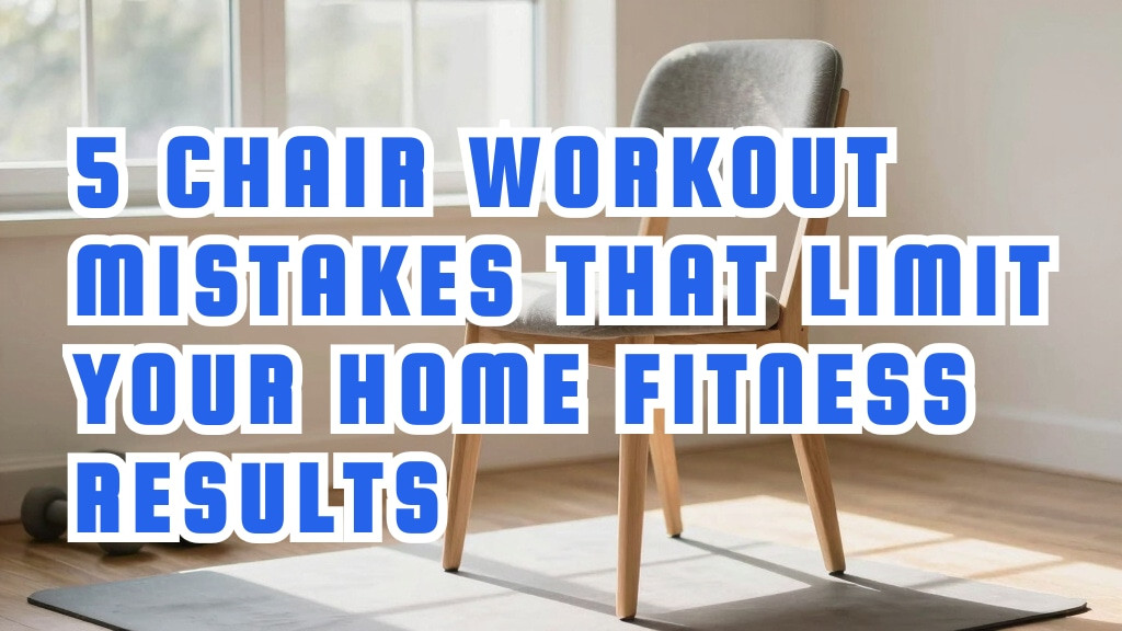 workoutable's tweet image. Slouching, using momentum, and skipping warm-ups can seriously limit your chair workout results. Focus on posture and control for better progress. #ChairWorkout

#ChairWorkout