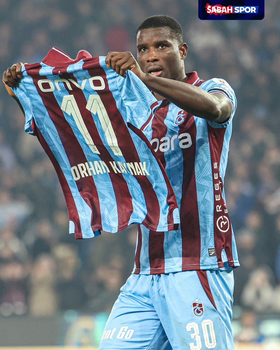 Paul Onuachu, gol sevincinde hayatını kaybeden Orhan Kaynak'ı andı.