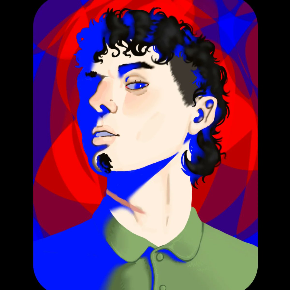 Resty_Dead's tweet photo. Artist I took inspiration from artist that is schweitzer on Instagram
#art #oc #boldcolours #cod #maleOC #digitalart https://t.co/NDWiXqsZou