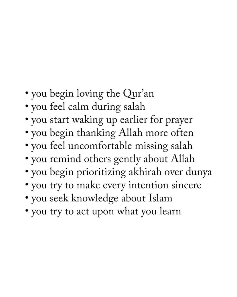 dua_hub's tweet image. Signs That Allah Is Guiding You ♡

#i̇slam #islamic #allah #deen