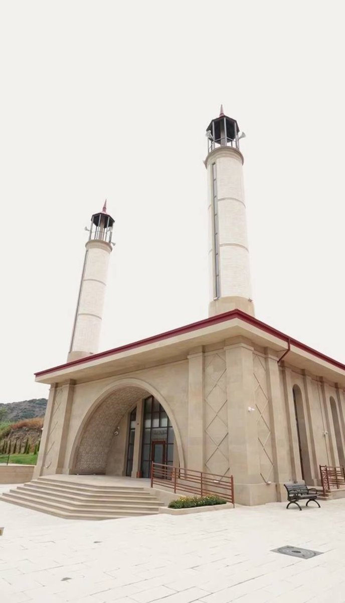 KarabakhRecords's tweet photo. The village of Karintak in #Artsakh was completely destroyed by Azerbaijani forces. It was razed to the ground, #Armenian graves were desecrated, and the village’s other monuments were subjected to vandalism, including memorials dedicated to the Great Patriotic War.

At the same time, official #Azerbaijan has opened a mosque there and is now trying to portray it as an allegedly “ancient Azerbaijani” settlement, claiming that Armenians never lived in the village. Through its Ministry of Culture, videos are being produced and circulated to present this false narrative to international audiences. However, this is an absolute lie. Karintak was an #Armenian village, and there had never been any mosque there.

Through its Ministry of Culture, the Azerbaijani side is attempting to present a fabricated history to experts around the world. But falsification cannot change historical facts.

Karintak is not the first village to be razed to the ground by the Azerbaijani authorities. Azerbaijan continues to carry out acts of vandalism and destruction against Armenian historical and cultural heritage in Artsakh.