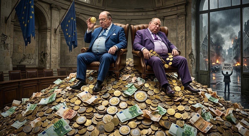 BerlinCaller's tweet photo. 7000€ Einstiegsgehalt für EU-Beamte? Brüssel, das Disneyland für Bürokraten, wo Inkompetenz mit Gold aufgewogen wird. Eine abgehobene Elite, die sich mit unseren Steuergeldern ein goldenes Exil baut, während der Kontinent brennt. Ein absolutes Armutszeugnis. https://t.co/sgj2MAEXtv