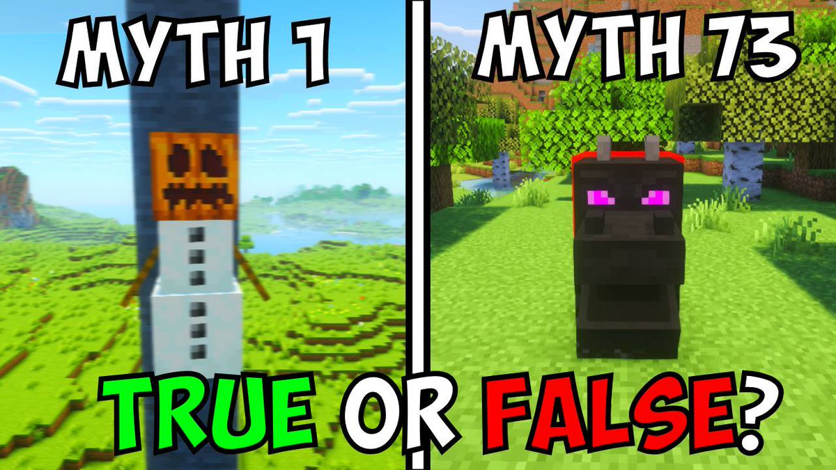 FNaFDiamondYT's tweet image. NEW VIDEO OUT NOW:
100 Minecraft Myths Mojang Doesn’t Want You To Know

#minecraft #minecraftmyths #minecraftchallenge #aminecraftmovie