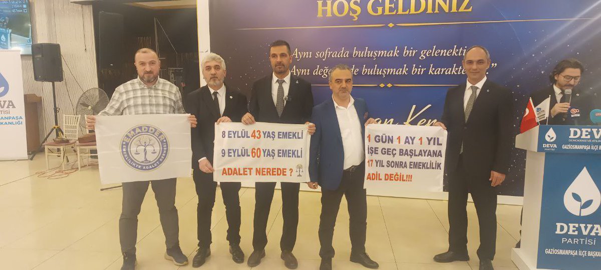 EMADDER - İSTANBUL DEVA PARTİSİ İFTAR DAVETİ

<a href="/devapartisi/">DEVA Partisi</a>
<a href="/alibabacan/">Ali Babacan</a>
<a href="/istanbuldadeva/">DEVA Partisi İstanbul</a> 
<a href="/A_HakanAgaoglu/">Ali Hakan Ağaoğlu</a> 
<a href="/Gop_Deva/">Deva_Gaziosmanpasa</a>
<a href="/devrannkenc/">DEVRAN KENÇ</a>

Emeklilikte Adalet Derneği İstanbul Yönetim Ekibimiz, DEVA Partisi Gaziosmanpaşa İlçe Başkanlığı tarafından düzenlenen iftar programına davetli olarak