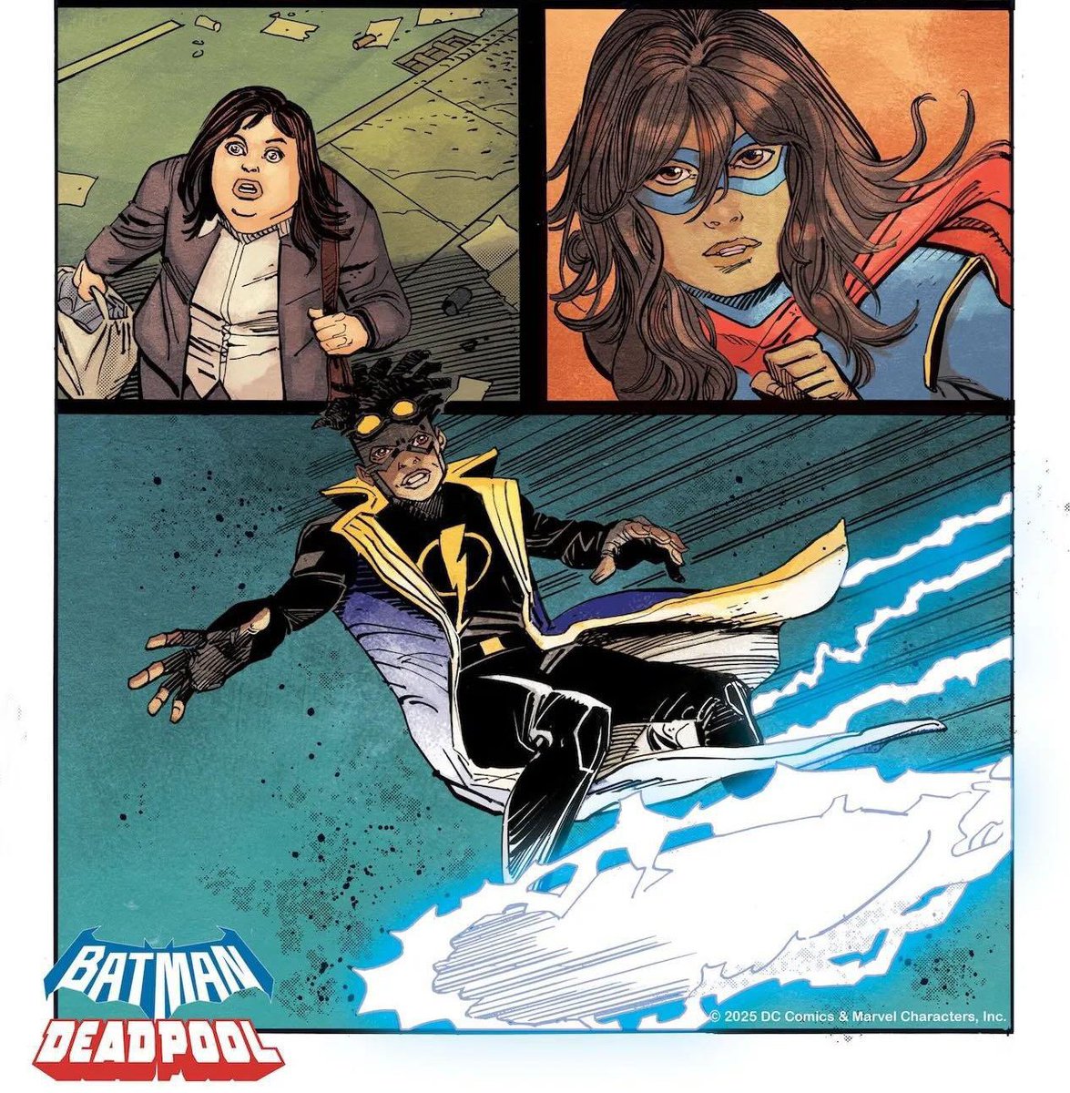 RobinsBurner1's tweet photo. We've gotten multiple comic runs, team ups, (even though they're short), a graphic novel, crossovers, an animated appearance and TTG. Static is finally getting back into the public eye so I don't see the issue. Yes he deserves more but we went years without ANYTHING! This is good https://t.co/Z5FcI0MKYT
