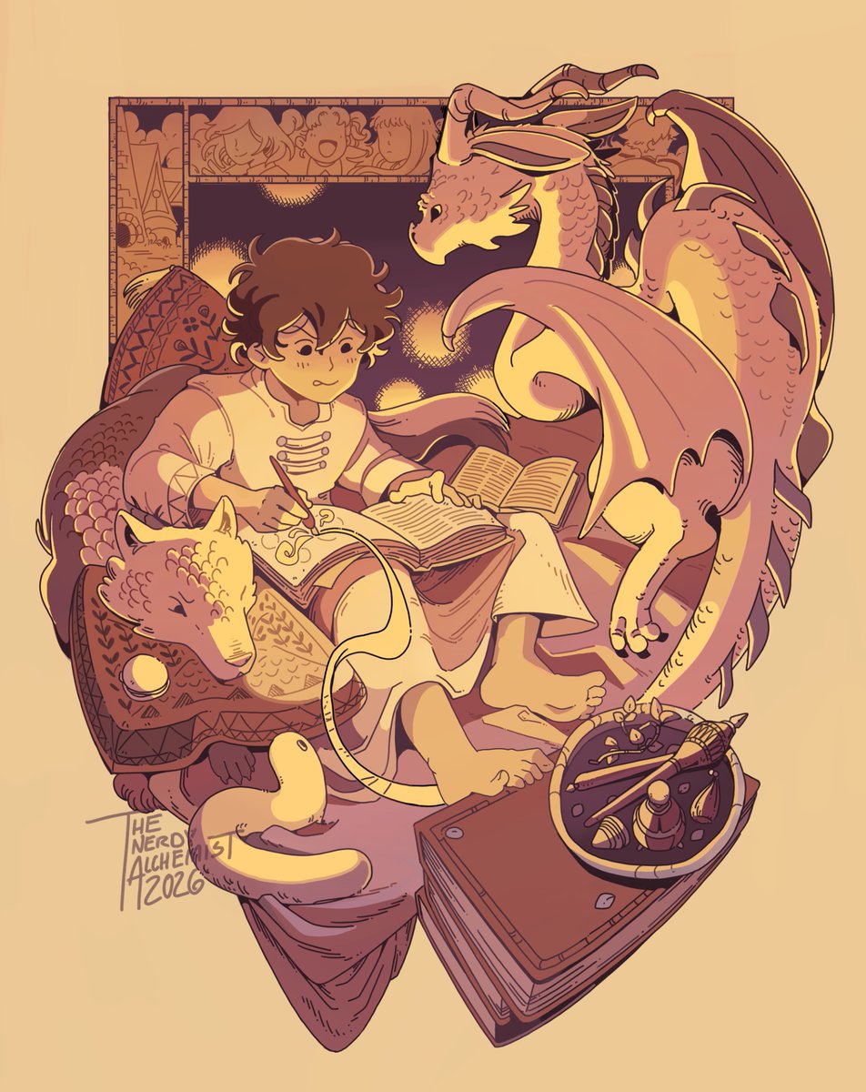 Abi 🎨 TheNerdyAlchemist tweet media