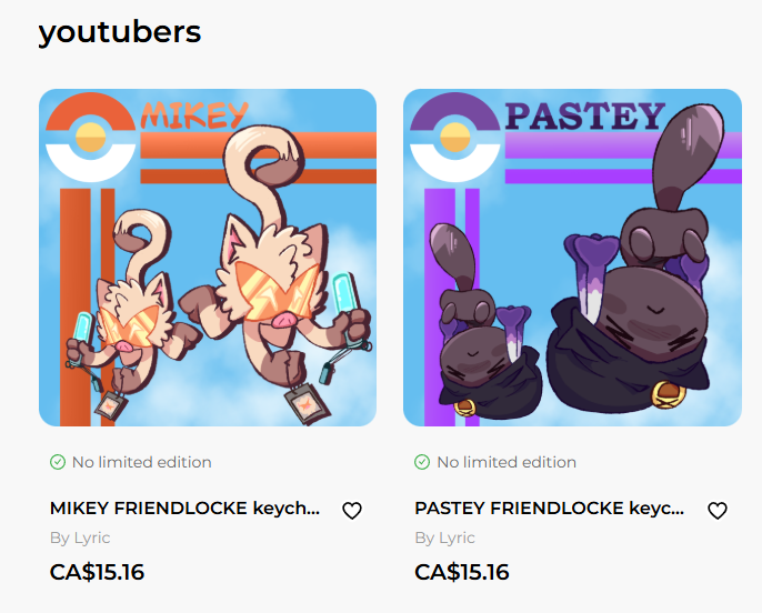 some new friendlocke keychains are up for sale now, check em out acggoods.com/store/lyricvhs 

#friendlocke #friendlockefanart <a href="/SaltyDKArtRT/">Saltydkdan Art Retweets</a>