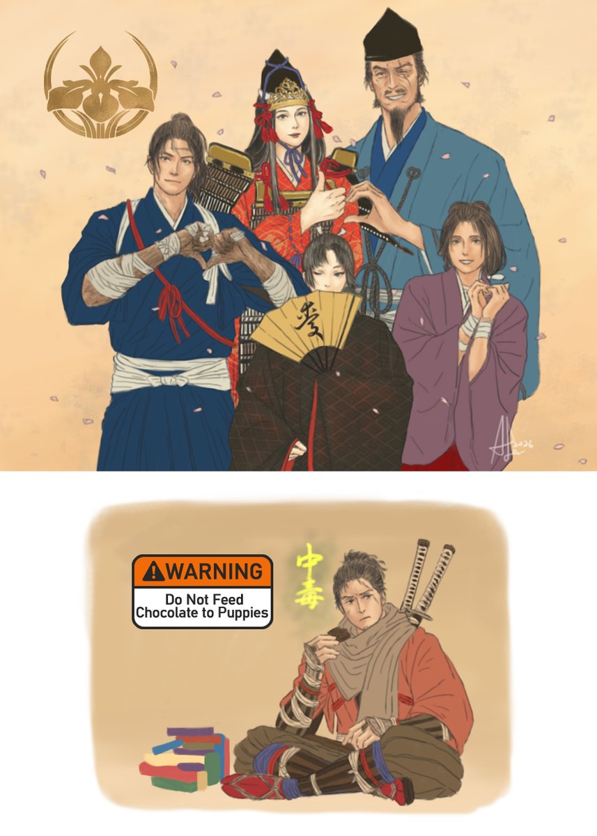the good old days~
happy White Day gift for U🤍🍫
#sekiro #隻狼