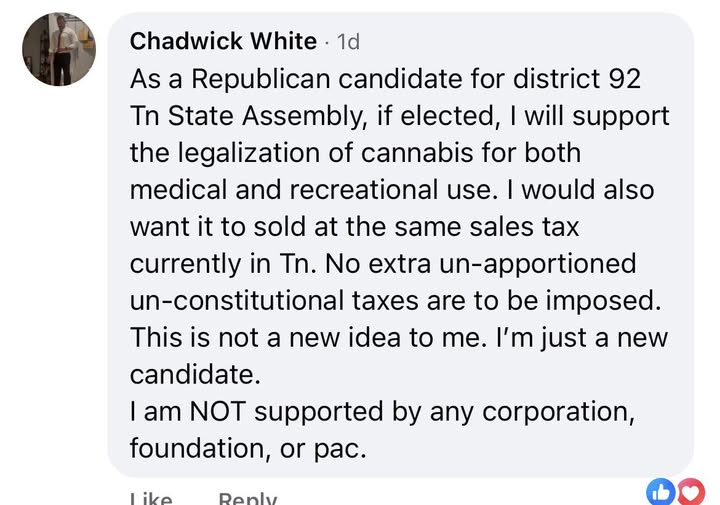Tennessee NORML tweet media