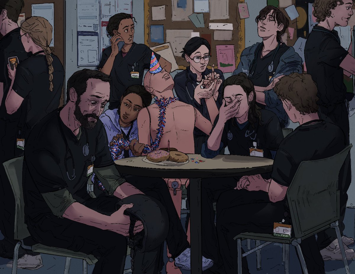 can we go home now? (the next stop is: ptmc rooftop) #thepitt