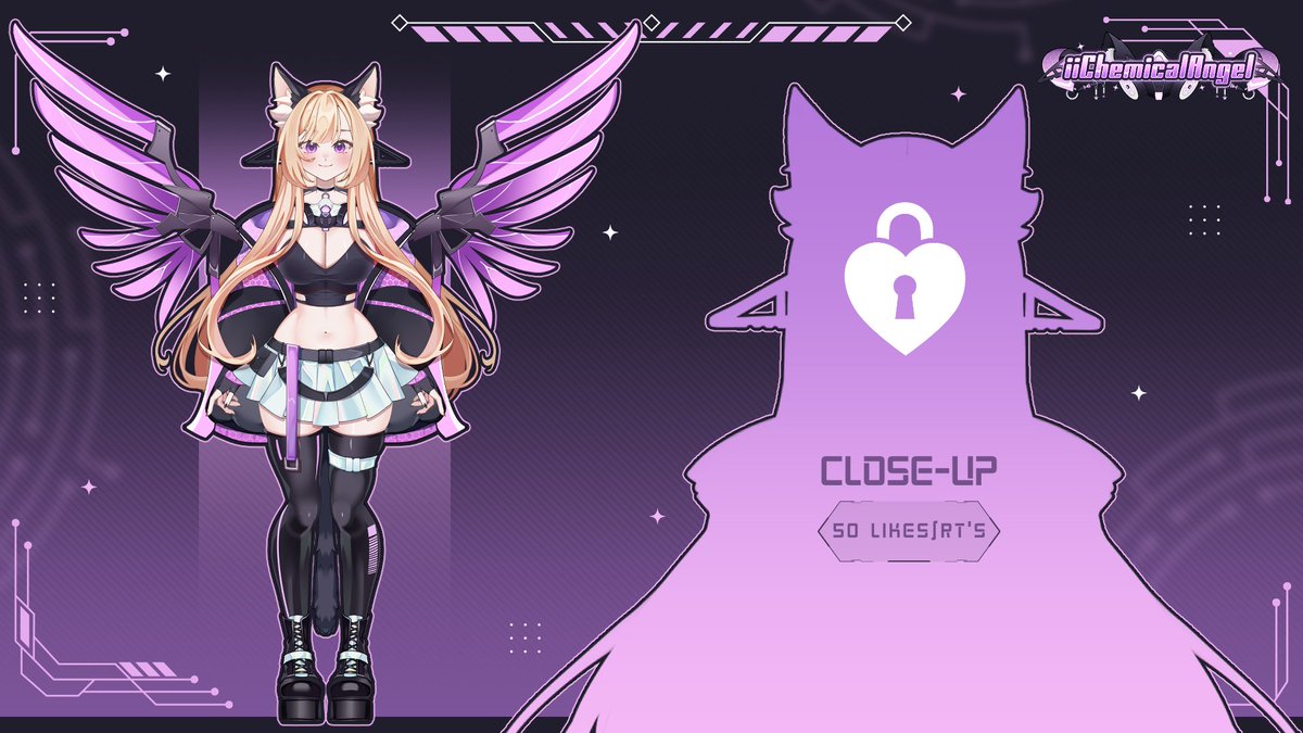 iiChemicalAngel's tweet photo. You guys have unlocked my full body! I am finally becoming set free!
Debut March 28th at 6 pm cst!
Like/RT to unlock the close up of me!
#iiChemcalAngelDebut #ChemiVT #iiChemVT #AngelVT https://t.co/JOXHgQCdN0