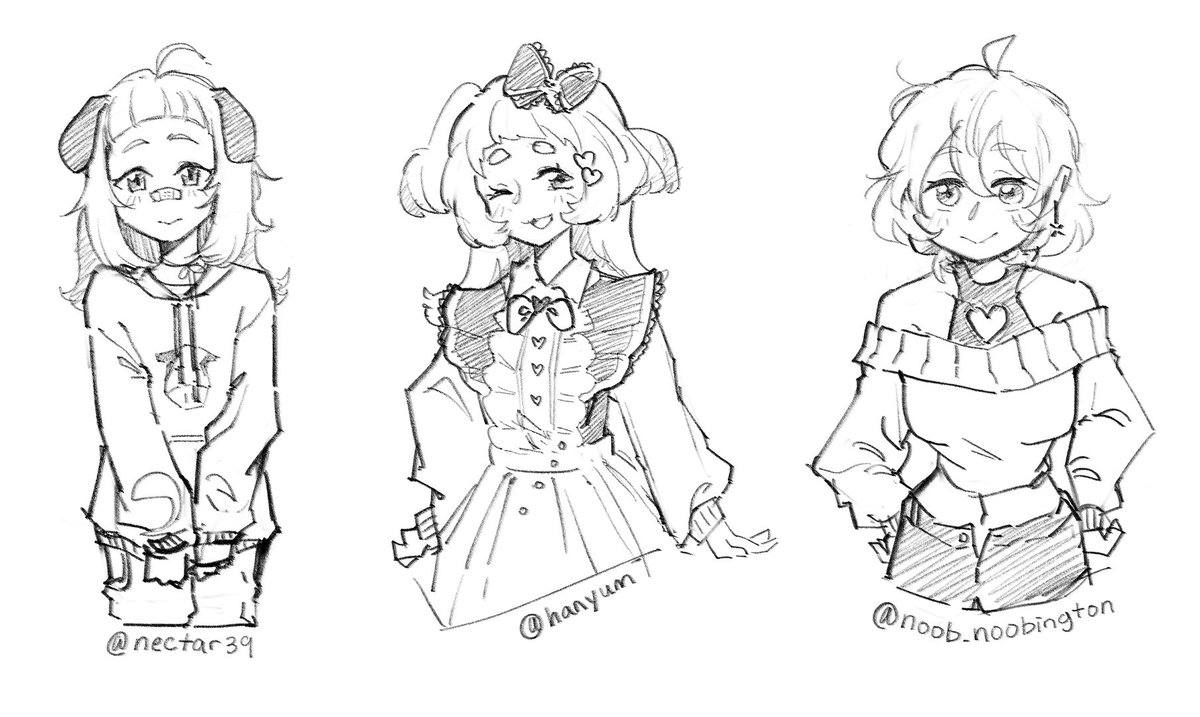 artsnowy's tweet photo. doodles of recently made art mutuals
1.6.2026 
+@/nectarr000 https://t.co/BKnDf82yuJ