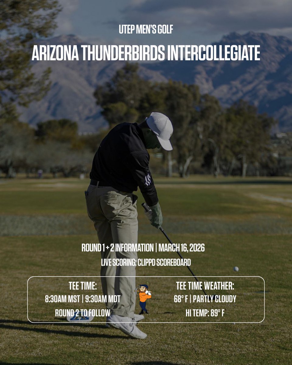 UTEP Men’s Golf tweet media