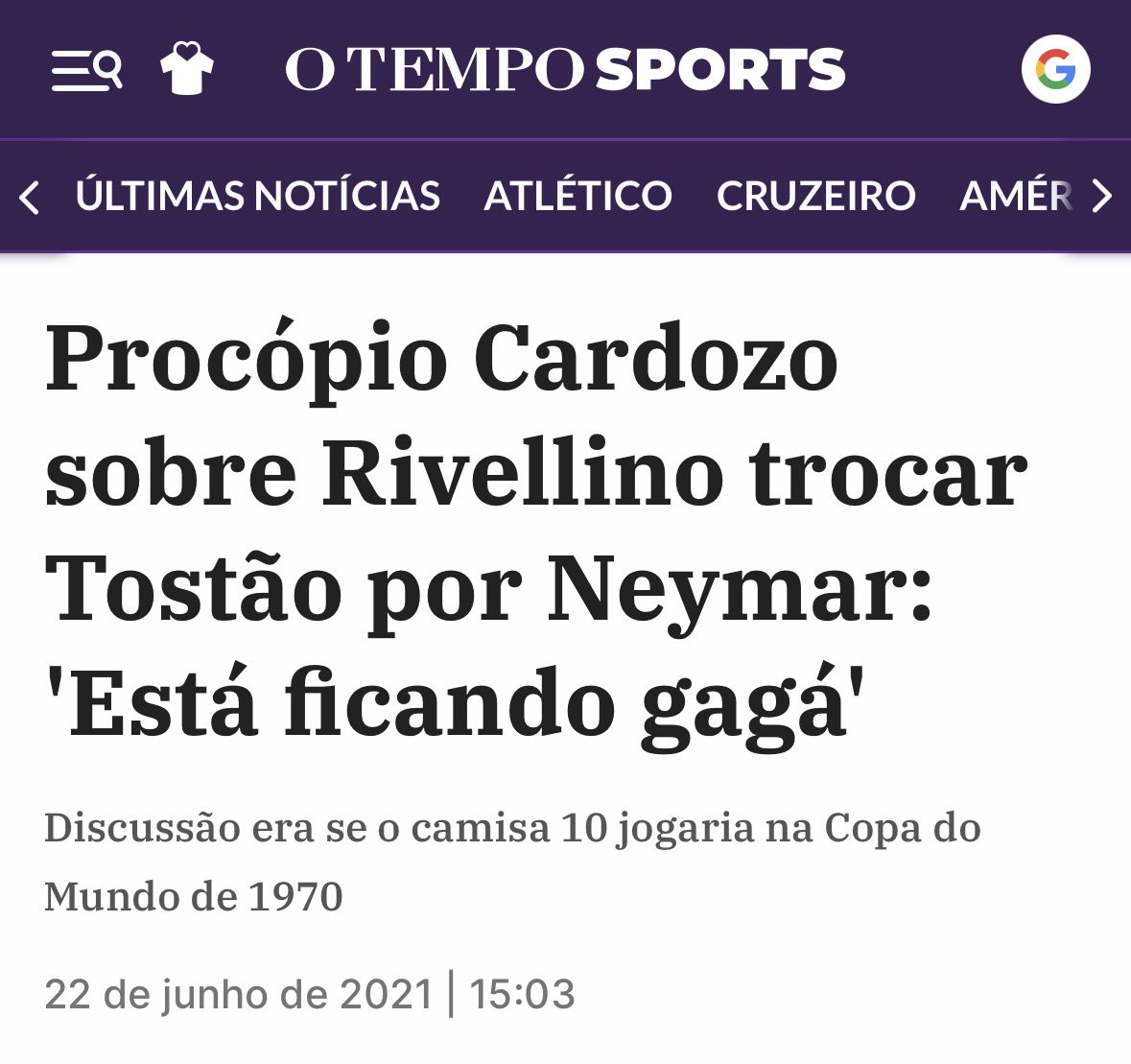 Procópio Cardozo tweet media