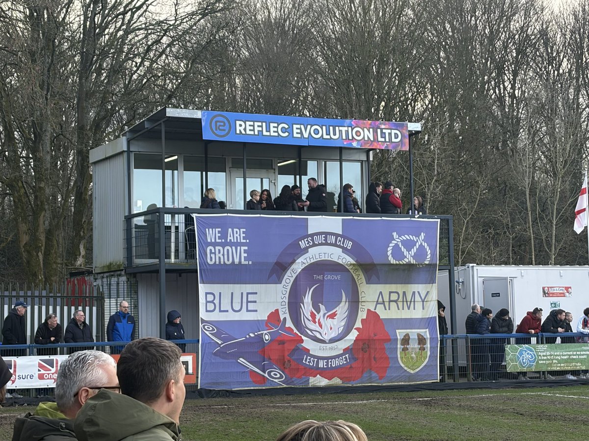 Black1eboy's tweet photo. Kidsgrove (0) vs @buryfcofficial (2). Thought we bounced back well and were in complete control all game. Well played lads, tough pitch to play our style of football, but battled & dug out a result!👏. My MOTM was @jamesneildy with a captains performance 💙🤍 #BuryFC #7togo https://t.co/P8ENYMqoMj