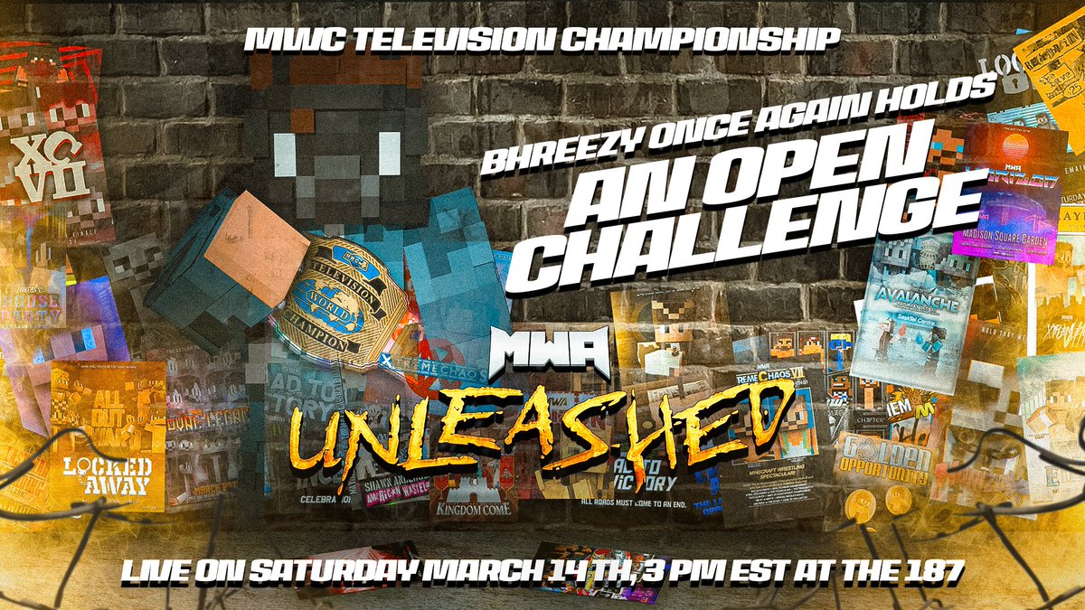 Minecraft Wrestling Alliance tweet media