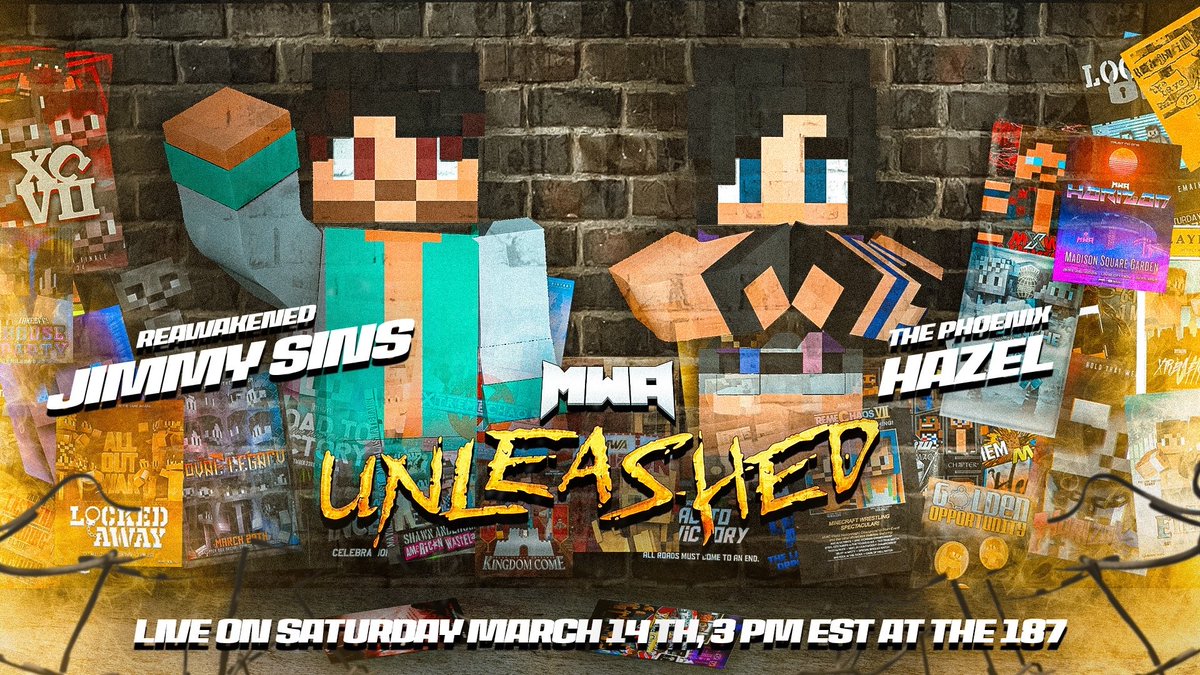 Minecraft Wrestling Alliance tweet media