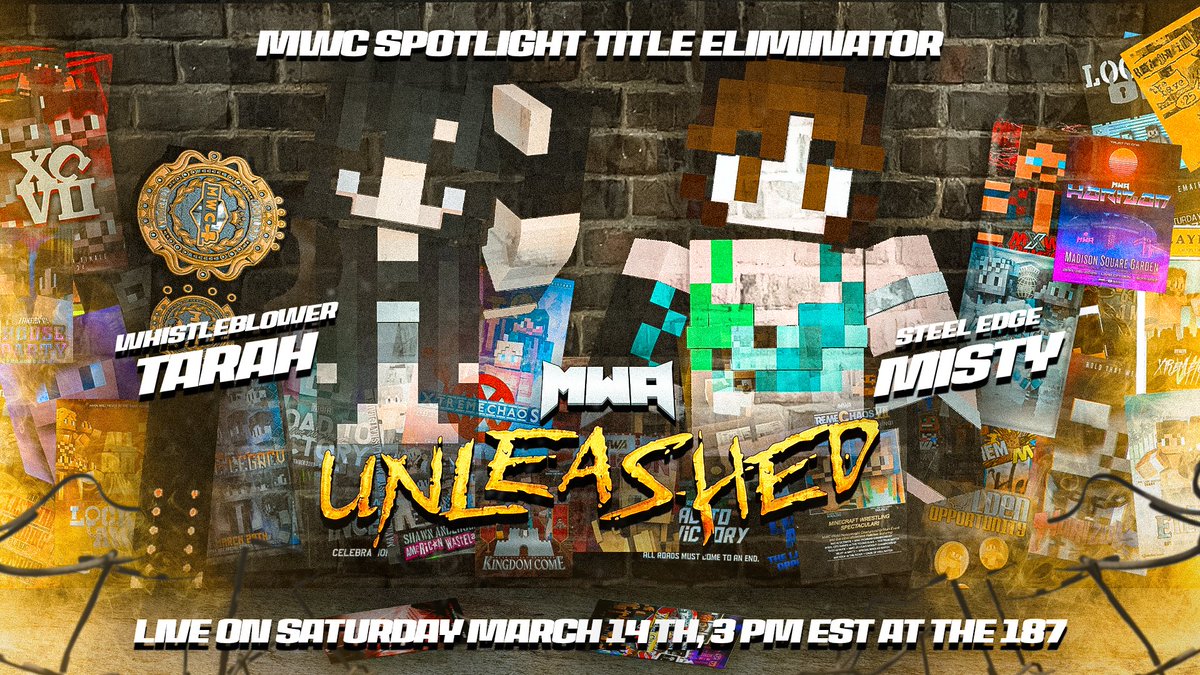 Minecraft Wrestling Alliance tweet media