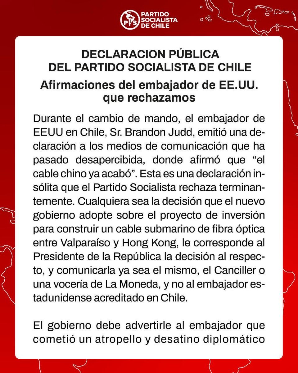 Partido Socialista de Chile tweet media