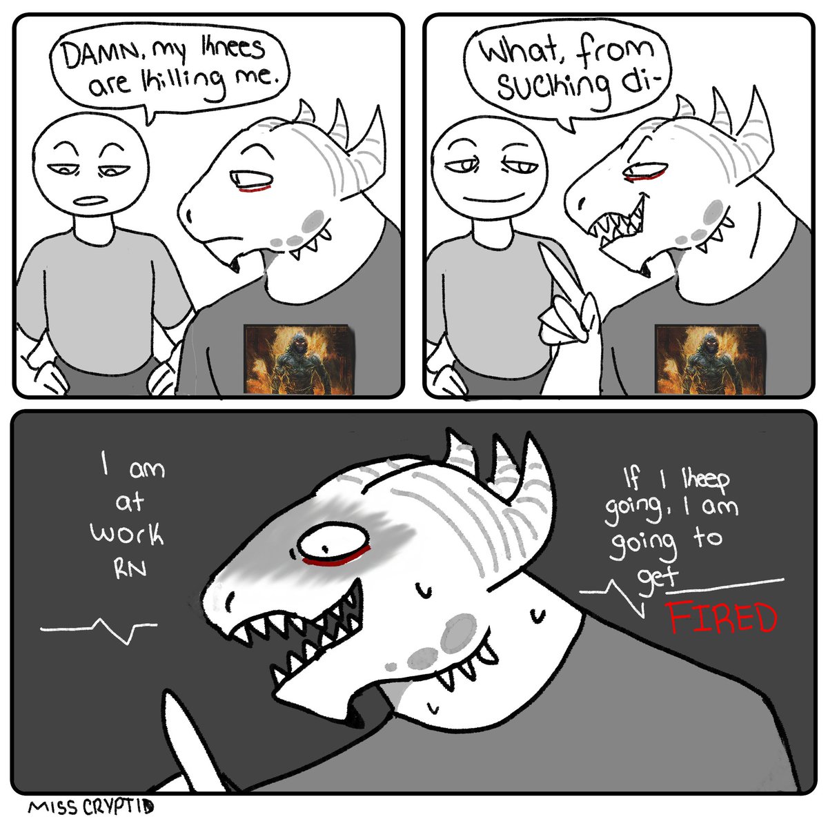 Miss Cryptid tweet media