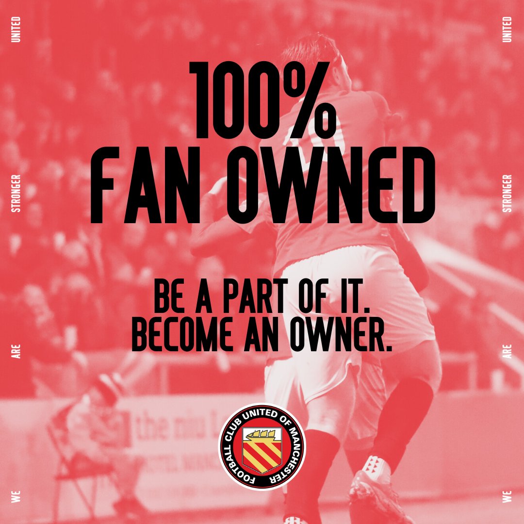 FC United of Manchester.
 
This is our club. Make it your club.   

fc-utd.co.uk/membership?utm…