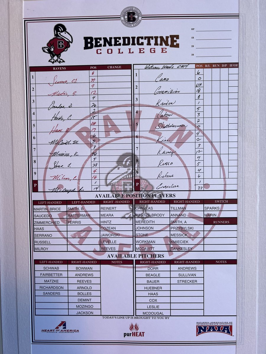 Benedictine Baseball tweet media